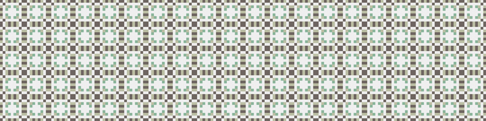 Abstract Cross Pattern Dots Logo generative computational art illustration