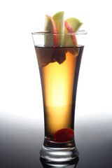 Apple juice - studio shot