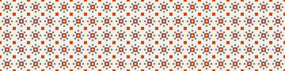 Abstract Cross Pattern Dots Logo generative computational art illustration