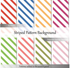 Diagonal striped pattern background.