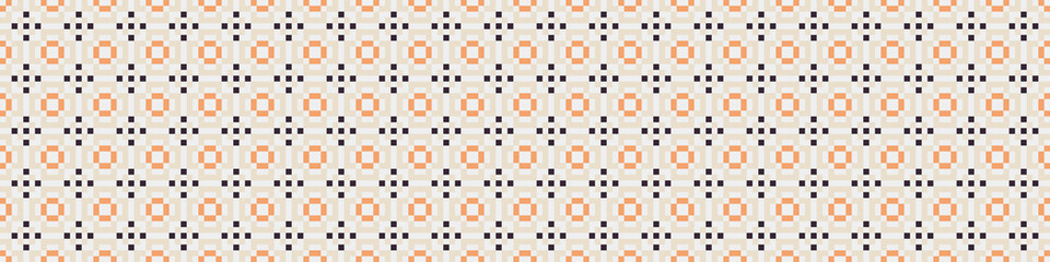 Abstract Cross Pattern Dots Logo generative computational art illustration