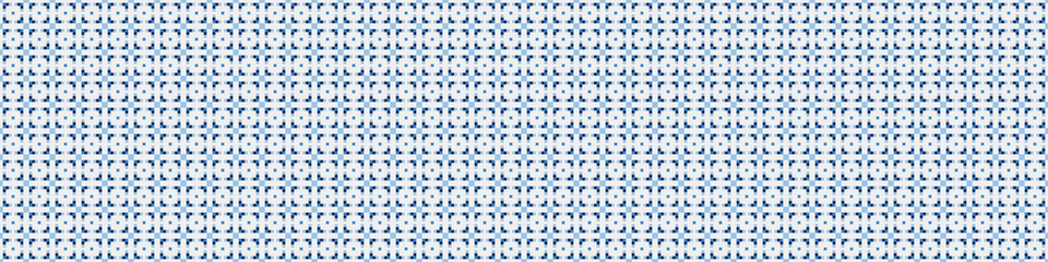 Abstract Cross Pattern Dots Logo generative computational art illustration