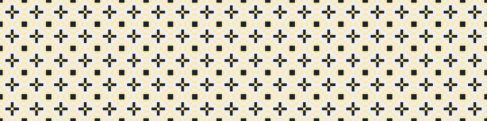 Abstract Cross Pattern Dots Logo generative computational art illustration