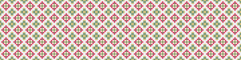 Abstract Cross Pattern Dots Logo generative computational art illustration