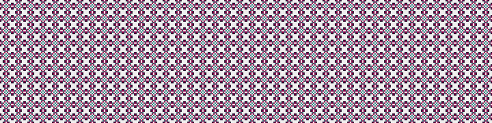 Abstract Cross Pattern Dots Logo generative computational art illustration