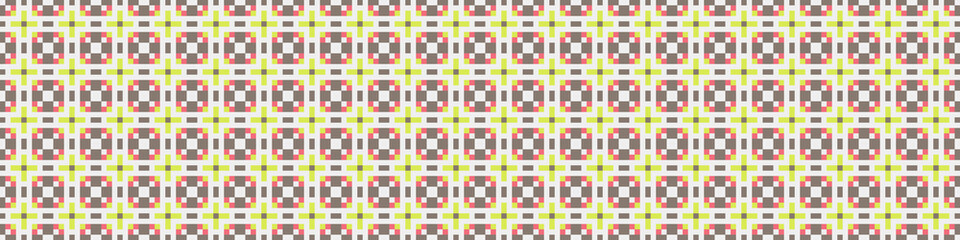 Abstract Cross Pattern Dots Logo generative computational art illustration