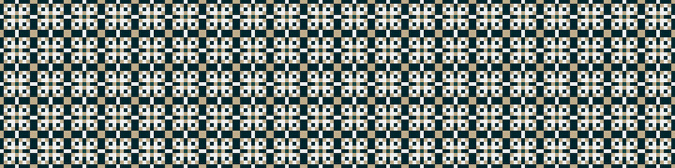 Abstract Cross Pattern Dots Logo generative computational art illustration