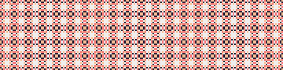 Abstract Cross Pattern Dots Logo generative computational art illustration