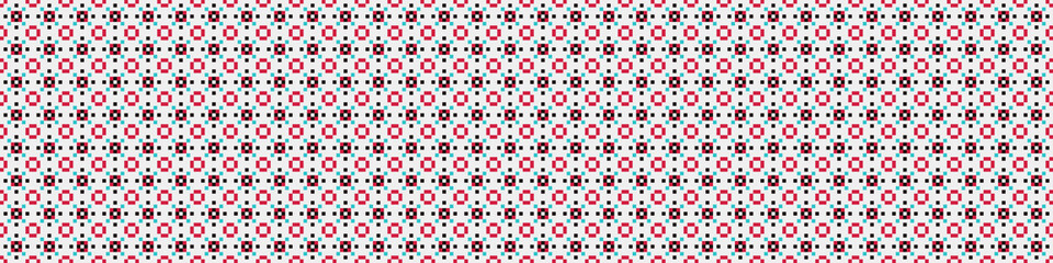 Abstract Cross Pattern Dots Logo generative computational art illustration