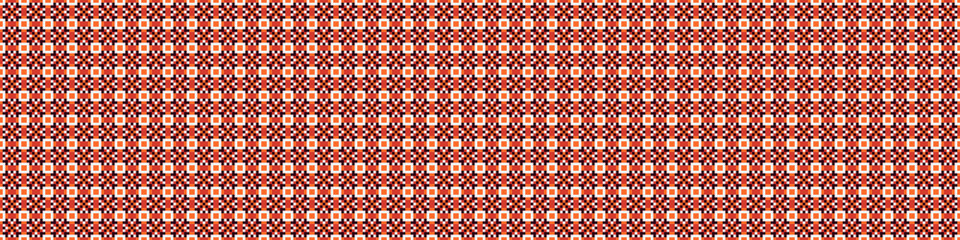 Obraz premium Abstract Cross Pattern Dots Logo generative computational art illustration
