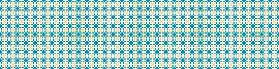 Abstract Cross Pattern Dots Logo generative computational art illustration