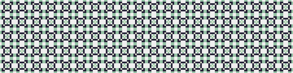 Abstract Cross Pattern Dots Logo generative computational art illustration