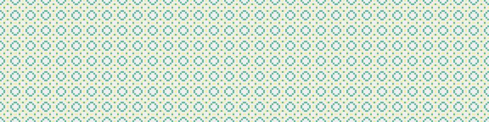 Fototapeta premium Abstract Cross Pattern Dots Logo generative computational art illustration