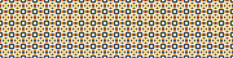 Abstract Cross Pattern Dots Logo generative computational art illustration