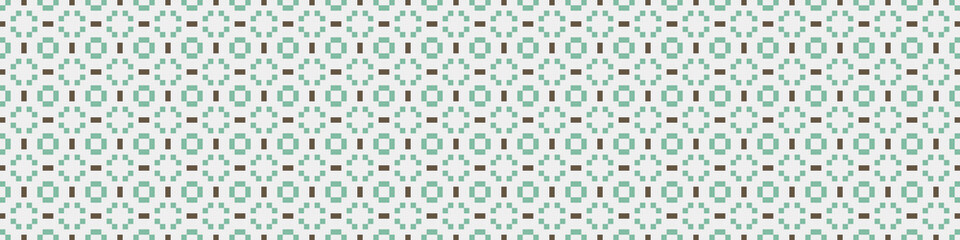 Abstract Cross Pattern Dots Logo generative computational art illustration