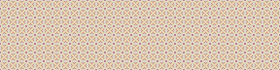 Fototapeta premium Abstract Cross Pattern Dots Logo generative computational art illustration