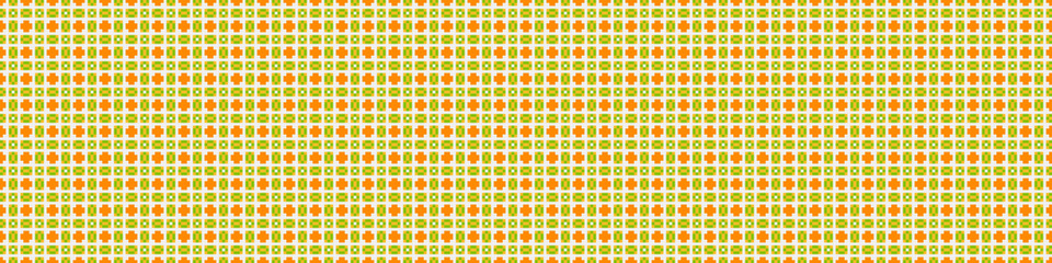 Abstract Cross Pattern Dots Logo generative computational art illustration