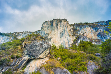 Marble Cathedral at Puerto Rio Tranquilo, Patagonia - Chile.