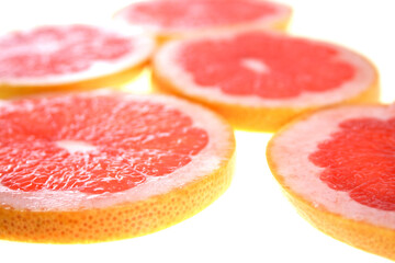 Naklejka na ściany i meble Grapefruit