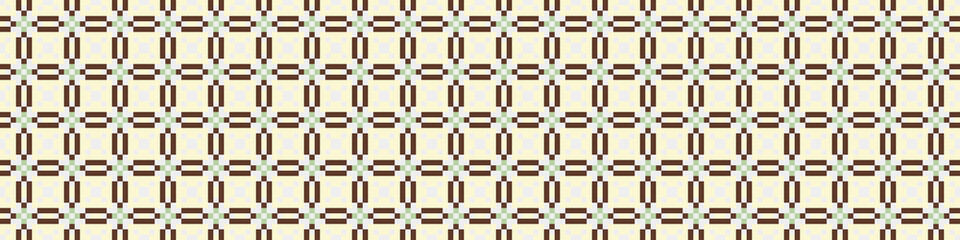 Abstract Cross Pattern Dots Logo generative computational art illustration