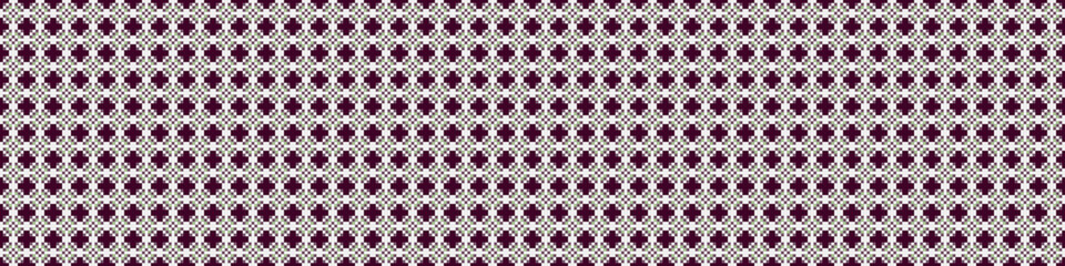 Abstract Cross Pattern Dots Logo generative computational art illustration