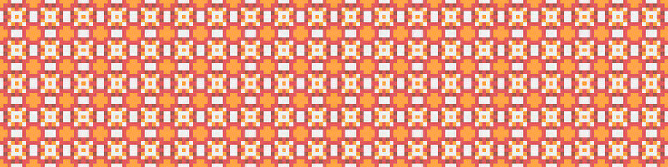 Abstract Cross Pattern Dots Logo generative computational art illustration