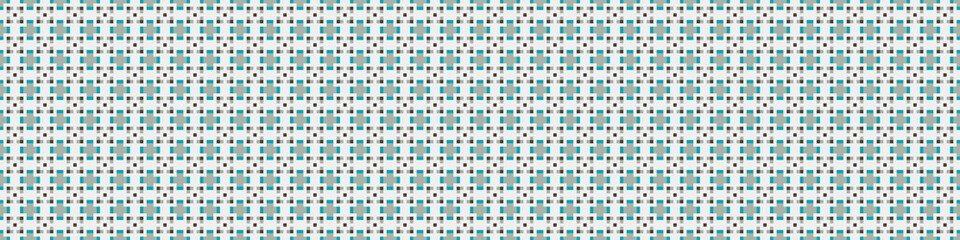 Fototapeta premium Abstract Cross Pattern Dots Logo generative computational art illustration