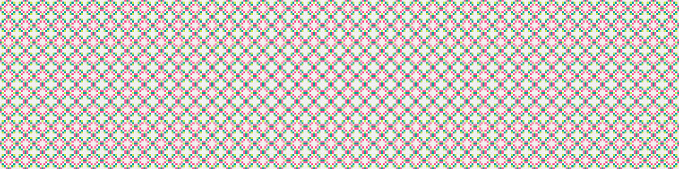 Abstract Cross Pattern Dots Logo generative computational art illustration