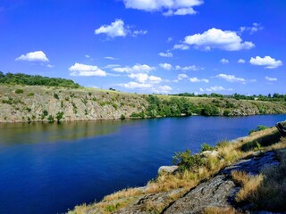 Fototapeta na wymiar Dnepr River