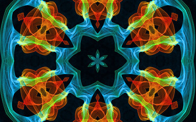 Abstract Background, Pattern