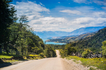 Fototapeta premium General Carrera Lake, Carretera Austral, Patagonia - Chile.