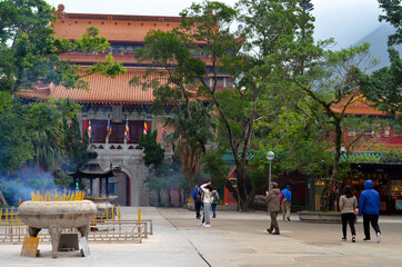 Hong Kong - Po Lin Monastery Entrance