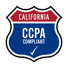 CCPA symbol icon concept
