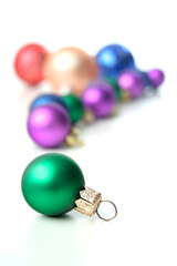 Christmas glass ball