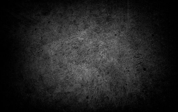 Old wall texture cement dark black gray  background abstract grey color design are light with white gradient background.