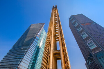 Mexico City Financial center and business district close to Paseo De Reforma