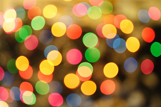 Colorlfull lights background - blured