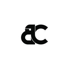 bc letter original monogram logo design