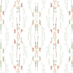 Spots, Ikat. Tie Dye, Batik. Ornament. 