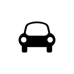 Car icon vector. car vector icon. small sedan