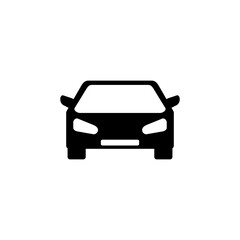 Obraz na płótnie Canvas Car icon vector. car vector icon. small sedan