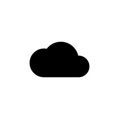 cloud icon vector. cloud vector icon