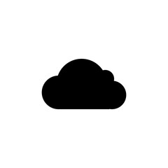 cloud icon vector. cloud vector icon