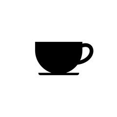 coffee cup icon vector. cup a coffee icon vector.