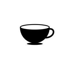coffee cup icon vector. cup a coffee icon vector.