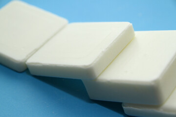 Bar Soap is a cleansing agent made from the salts of vegetable or animal fats.
