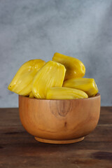 Fresh yellow jackfruit or Nangka