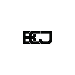 bcj letter original monogram logo design
