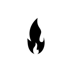 Fire icon vector. fire vector icon