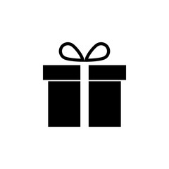 Gift icon vector. gift vector icon. birthday gift